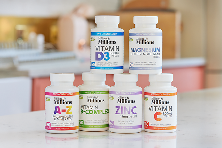 Davina McCall Partners with Millions & Millions Vitamin Brand